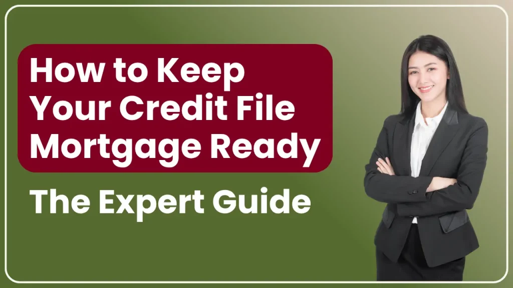 How to Keep Your Credit File Mortgage-Ready: The Expert Guide