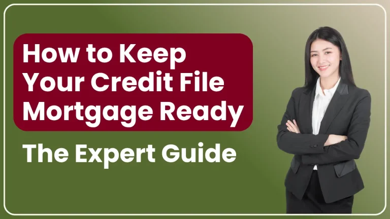 How to Keep Your Credit File Mortgage-Ready: The Expert Guide