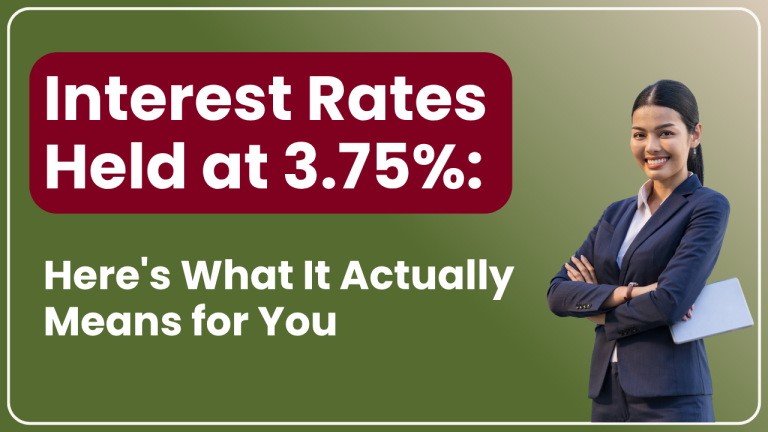 Interest Rates Held at 3.75%: Heres What It Actually Means for You